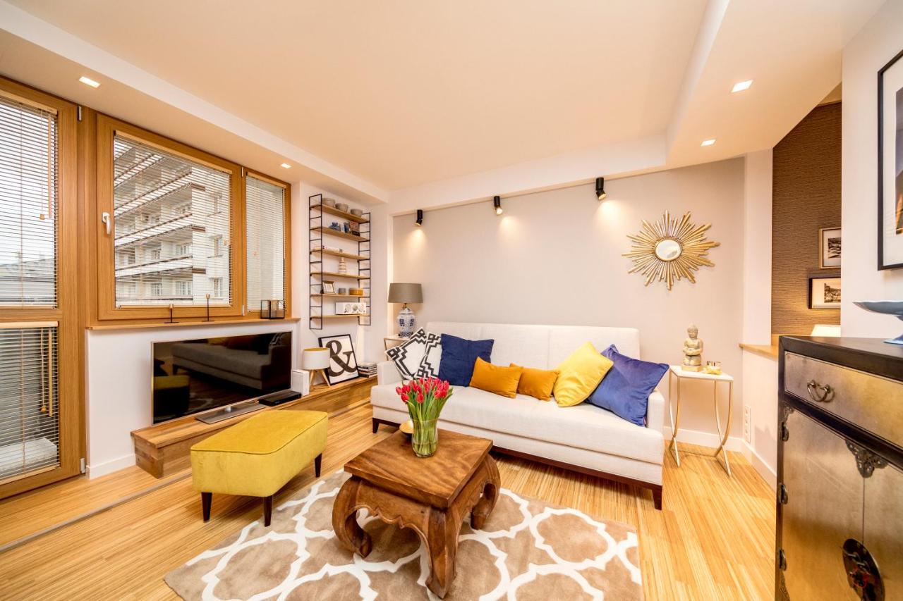 ורשה Golden Apartment With Air Condition By Your Freedom מראה חיצוני תמונה