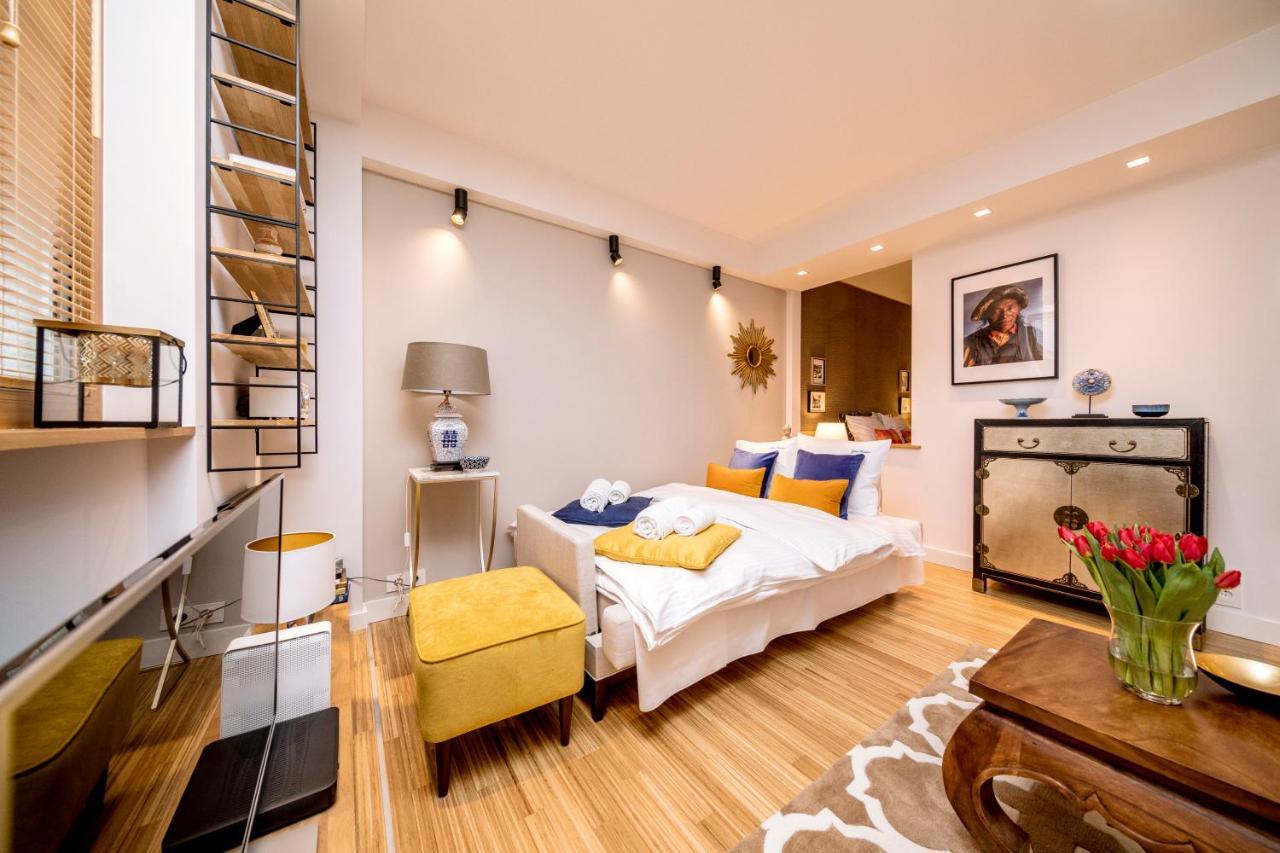 ורשה Golden Apartment With Air Condition By Your Freedom מראה חיצוני תמונה